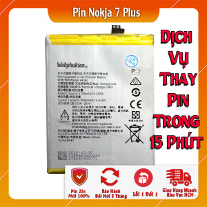 Pin Webphukien cho Nokia 7 Plus Việt Nam HE347 - 3700mAh 